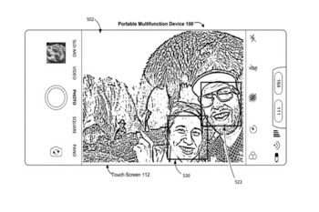 iPhone wants to make blind photography easier and illustrates how it will work in this sketch